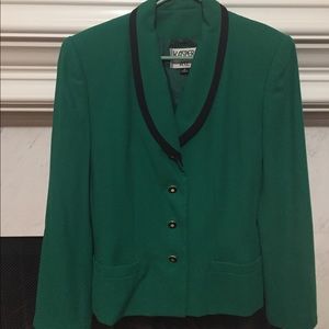 Green blazer